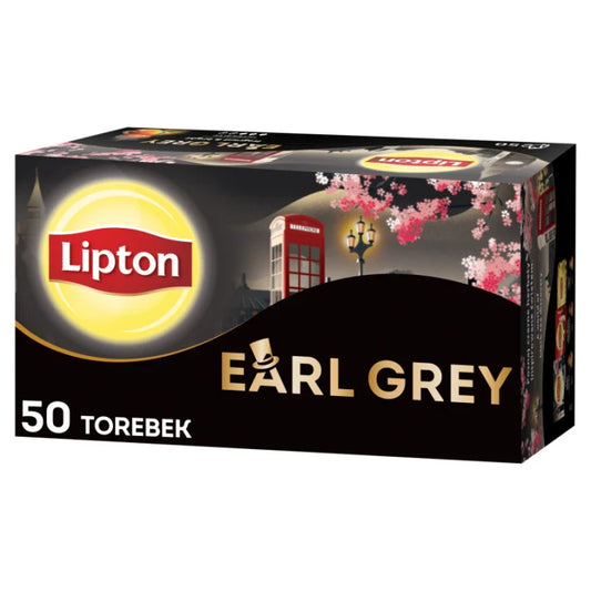Herbata czarna Classic 50 torebek ex. 75g Earl Grey Lipton