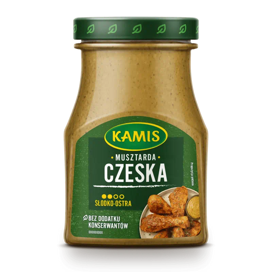Musztarda czeska 180g Kamis